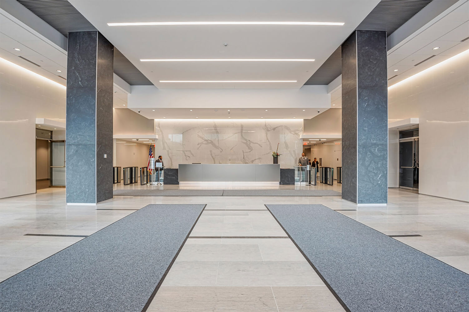 One Gateway Lobby Reception